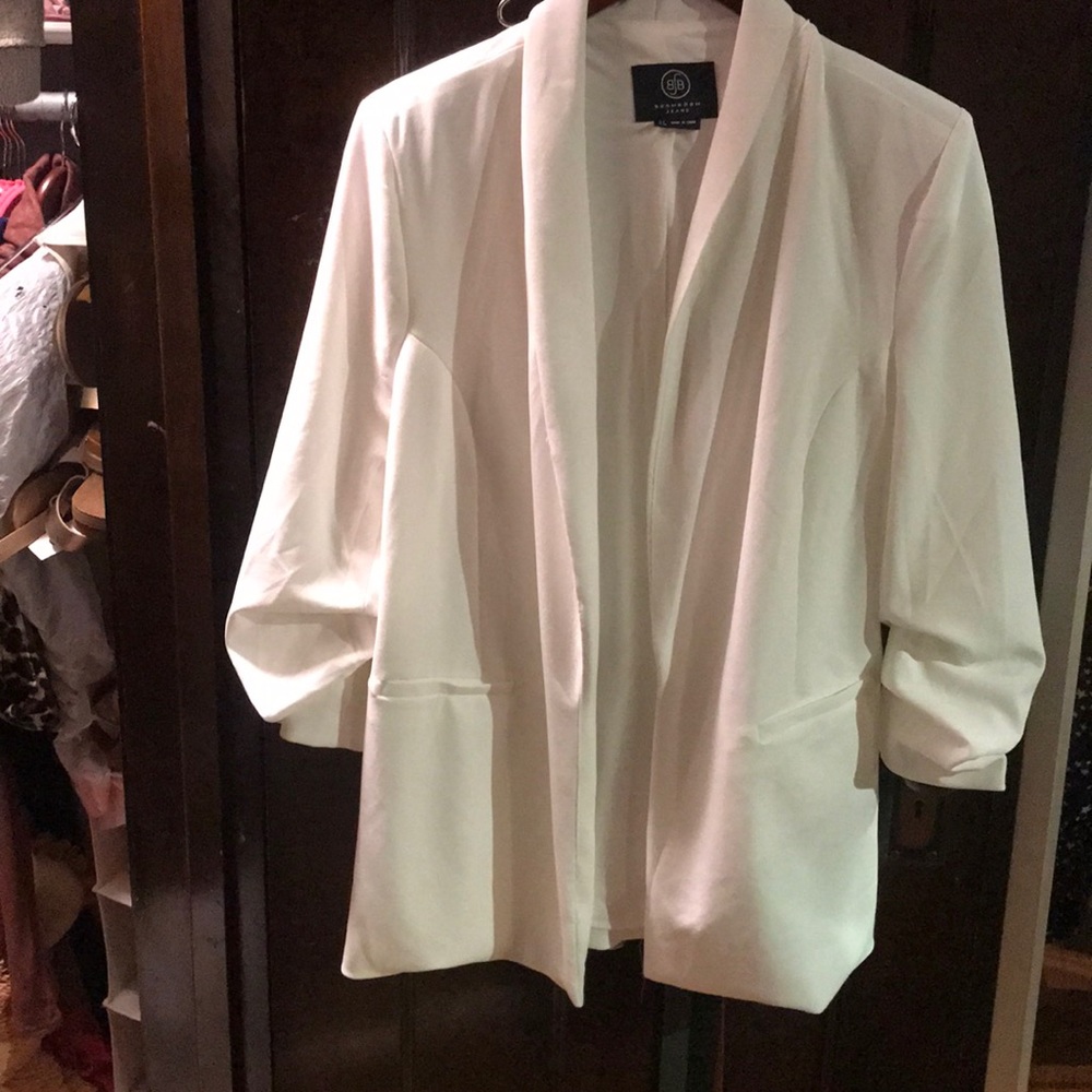 White blazer